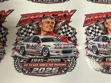 Load image into Gallery viewer, Brocky – Peter Brock Tribute Sticker
