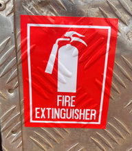 Load image into Gallery viewer, Fire Extinguisher Sticker
