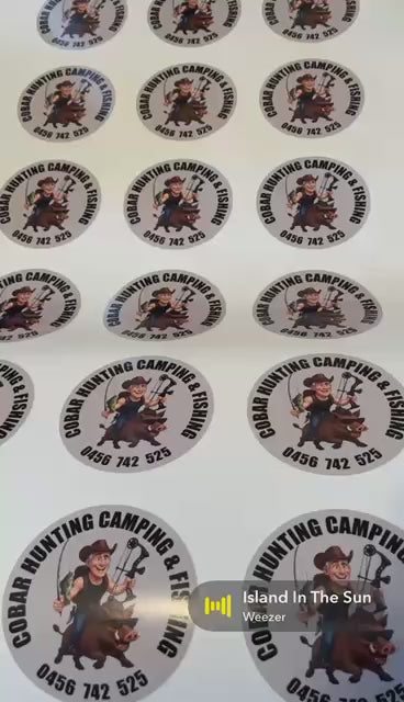 Sticker Sheet – Southern Cross Race Wear