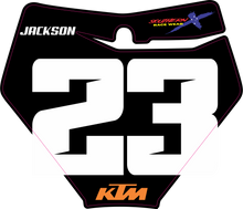 Load image into Gallery viewer, Mini Number Plates Sticker
